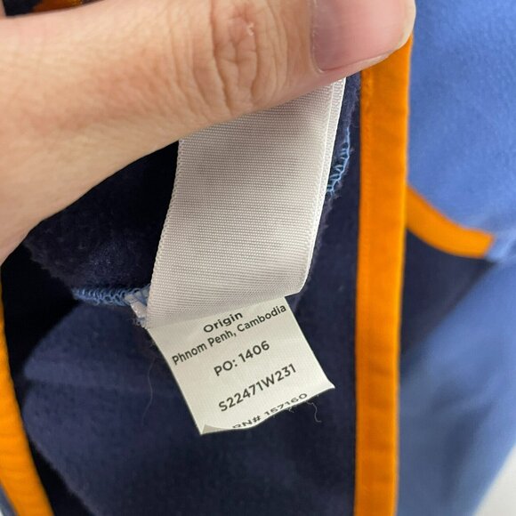 Cotopaxi Blue Colorblock Amado Fleece Half Zip Pullover Jacket - Picture 8 of 10